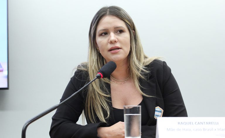 Audiência Pública - Os futuros avanços legislativos possíveis dentro da Convenção de Haia. Mãe de Haia, caso Brasil x Irlanda, Raquel Cantarelli