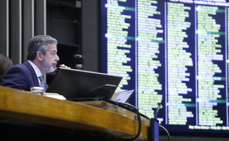 Discussão e votação de propostas legislativas. Presidente da Câmara dos Deputados, Arthur Lira (PP- AL)