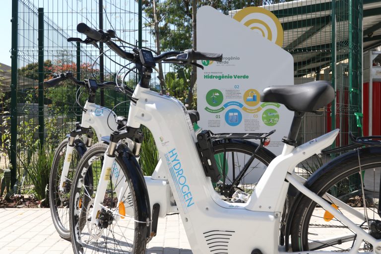 Bicicleta movida a hidrogênio