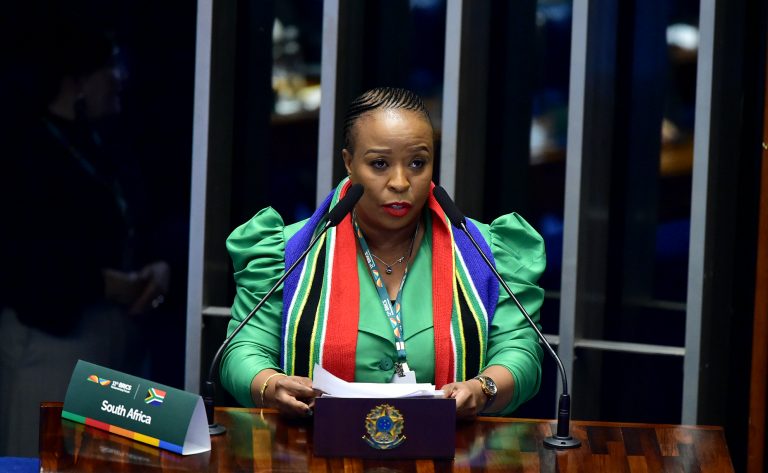 2ª Sessão de Trabalho Ação Parlamentar do BRICS Desenvolvimento Econômico - 2nd Working Session BRICS Parliamentary Action Economic Development. National Council of Provinces - NCOP, Tidimalo Innocentia Legwase.