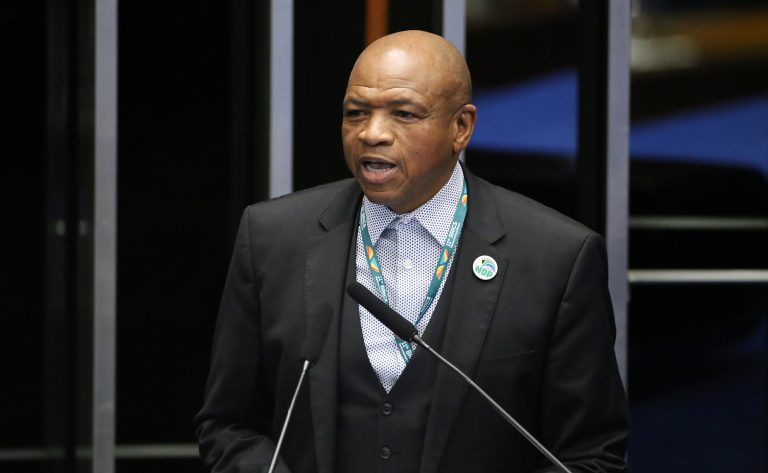 6ª Sessão de Trabalho Cooperação Interparlamentar do BRICS mais Forte e Duradoura. Membro da Câmara Baixa do Parlamento da África do Sul, Supra Mahumapelo
