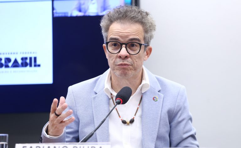 Audiência Pública - Política Nacional de Leitura e Escrita (PNLE). Secretário da Secrertaria de Formação Artística e Cultural, Livro e Leitura - Ministério da Cultura, Fabiano Piuba