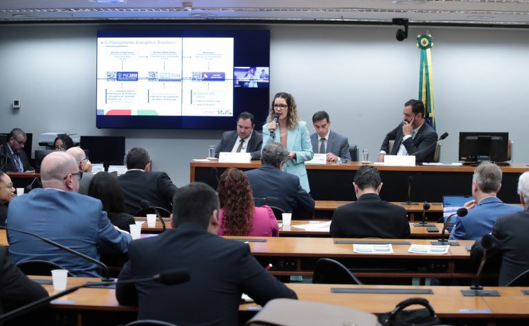 Audiência Pública - Inserção de sistemas de armazenamento de energia nos sistemas elétricos do Brasil. Diretora de Planejamento e Outorgas de Geração de Energia Elétrica - Ministério de Minas e Energia (MME), Christiany Salgado