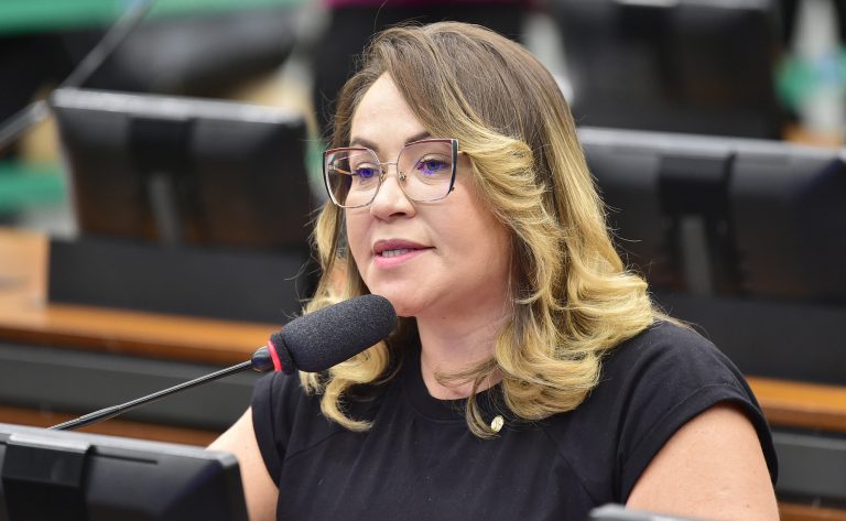 Deputada Enfermeira Ana Paula (Podemos-CE) fala em comissão da Câmara dos Deputados