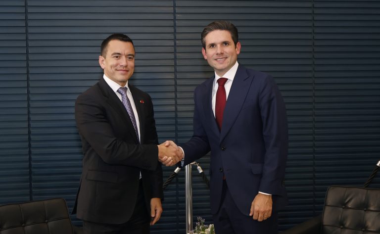 Visita Oficial do Presidente da República do Equador à Câmara dos Deputados.