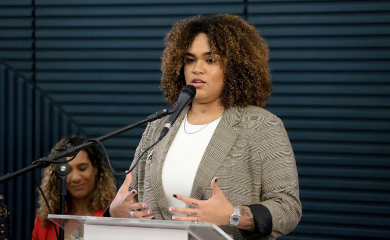 4 anos da Lei de Violência Política de Gênero: Lançamento de Estudos. Instituto Marielle Franco, Luyara Franco