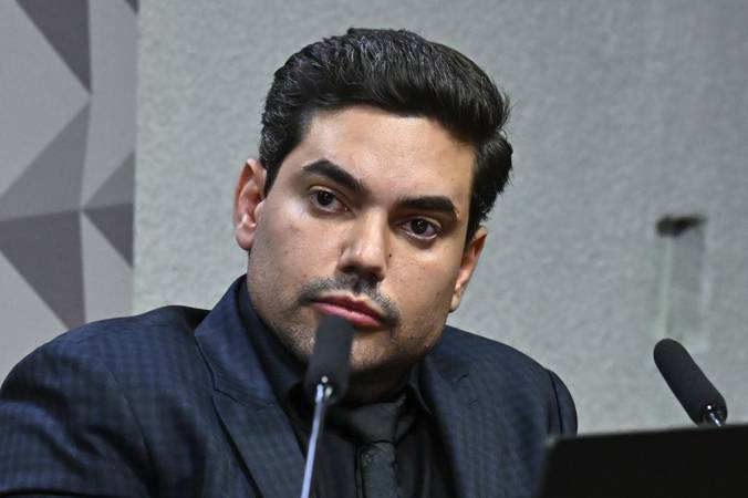 O empresário Felipe Gomes compareceu à CPMI do INSS
