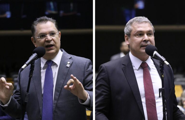 Deputados Sóstenes Cavalcante e Lindbergh Farias