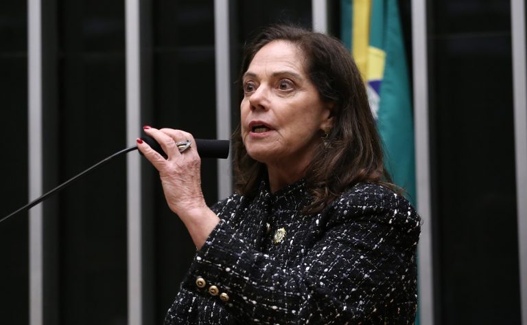 Deputada Soraya Santos (PL-RJ) fala no Plenário da Câmara dos Deputados