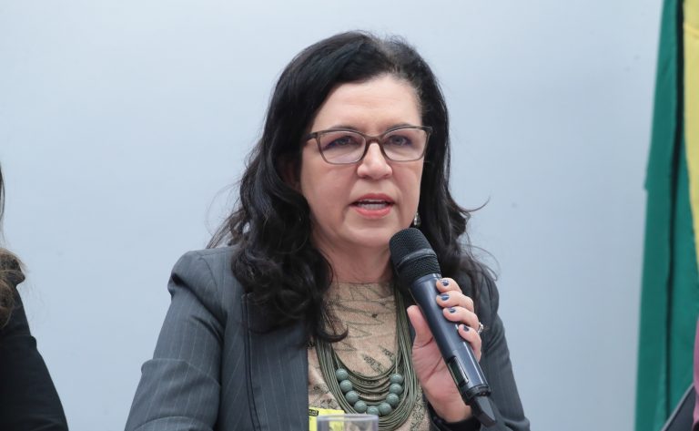 Audiência Pública - Falta de medicamentos para epilepsia no Brasil. Conselheira - Associação Brasileira de Importadores e Distribuidores de Produtos para Saúde (ABRAIDI), Paula Nobrega.