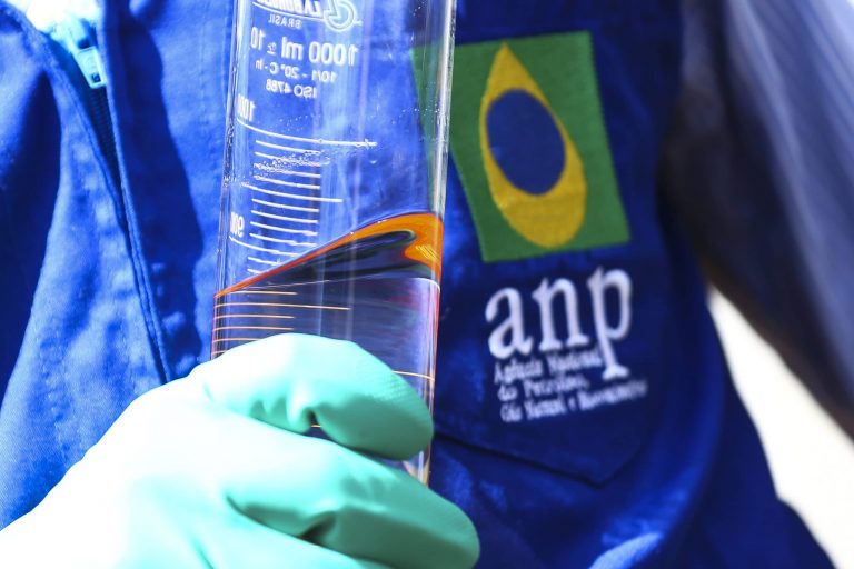 Energia - combustível - gasolina - postos - bomba de combustível - Força-tarefa integrada pela Agência Nacional do Petróleo, Gás Natural e Biocombustíveis (ANP), Procon e Inmetro fiscaliza postos revendedores de combustíveis em Brasília