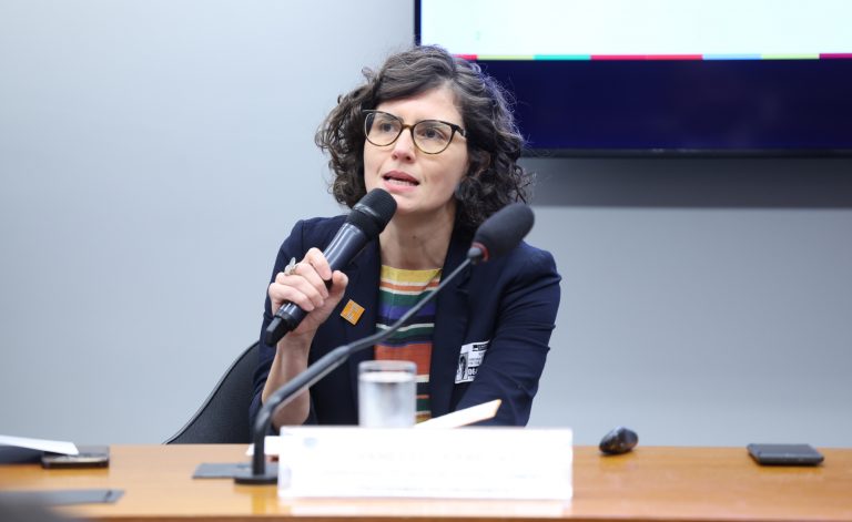 Seminário - Reurbanização das Favelas: desenvolvimento social, conectividade, inclusão digital e trabalho. Conselheira Técnica - ONU-Habitat, Vanessa de Freitas.